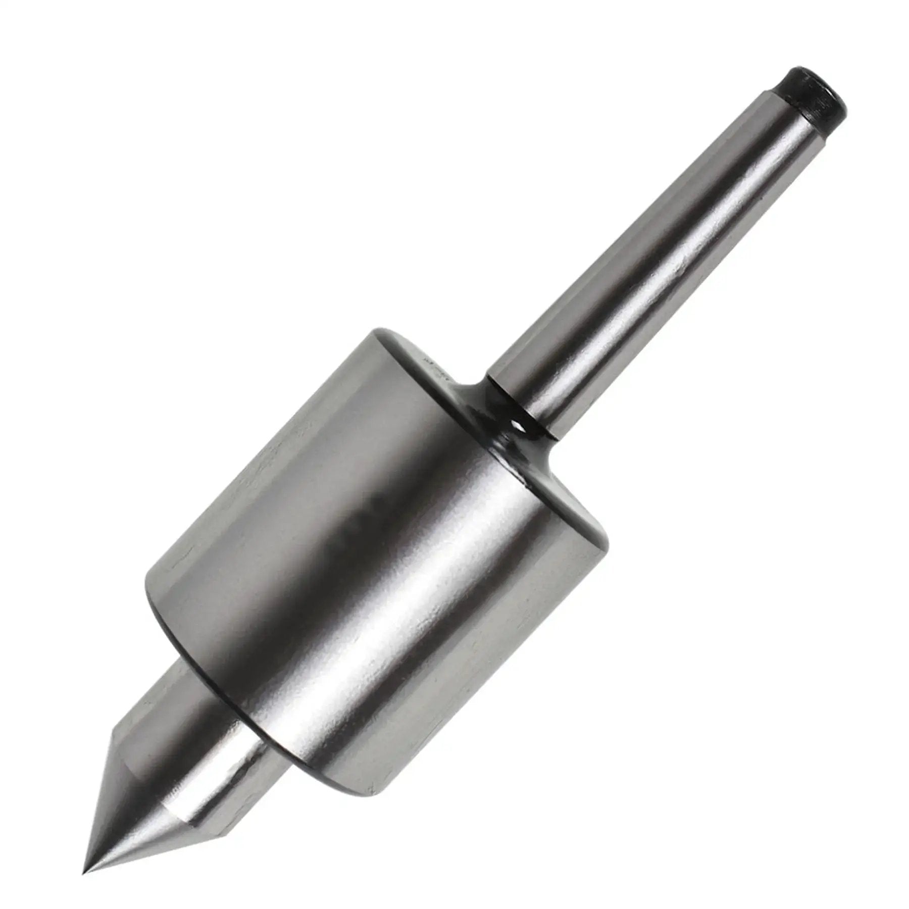MT1 Medium Duty Live Center With 60 Degree Point And 0.0002 Inch Concentricity Hardened To 61 To 65 HRC.