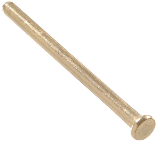 Sturdy 3-1/2 Inch Residential Door Hinge Pins With Sleek Satin Brass Finish For Easy Install And Removal Perfect For Diy Home Repairs And Upgrades In A Handy 2-Pack Option From The Hillman Group Boost Your Door Hardware Game With These Reliable Essentials.