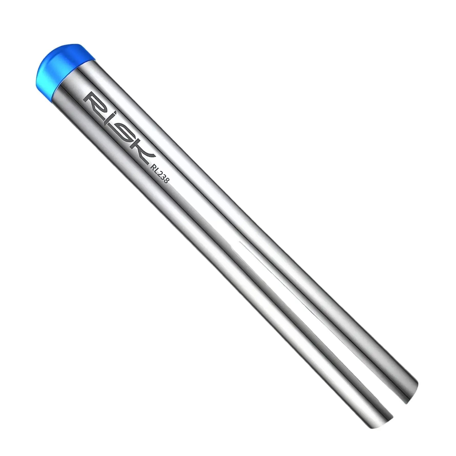 Bottom Bracket Bearing Press Tool For 22 To 24 Mm Spindles with silver alloy body and blue cap