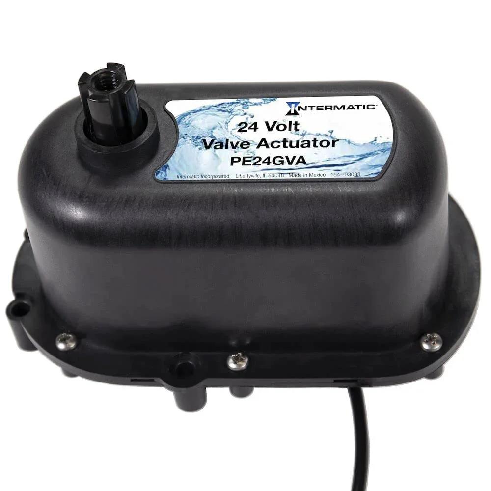 24V Compact Valve Actuator For Pool And Spa Automation, No Tools Needed Setup, Infinite Cam Adjustment, Weatherproof Outdoor Design, Universal Compatibility, Quick Install, Durable Motor For Inground Pools And Home Spa Systems