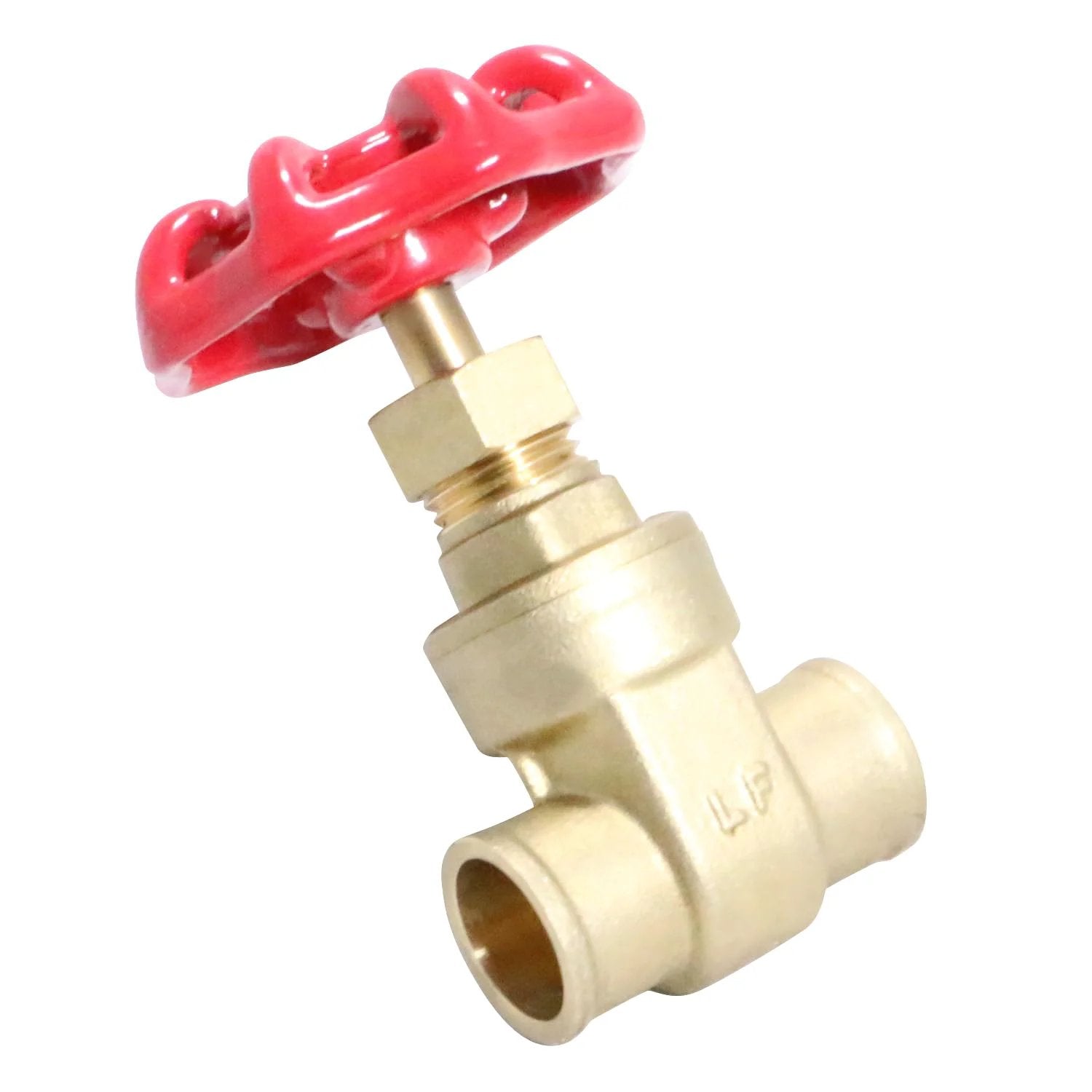 Half Inch Sweat Gate Valve For Water Oil And Gas WOG Rated Heavy Duty Durable Body Easy Sweat Connection 1 Piece
