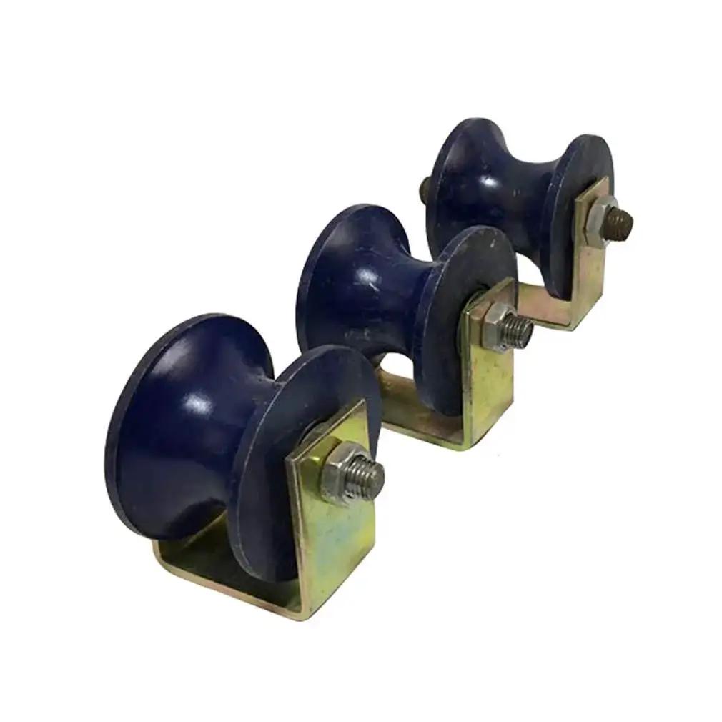 Heavy Duty U Groove Wheel For Barn Doors And Industrial Equipment Cast Iron Roller Wheel With Built In Double Bearings 70mm