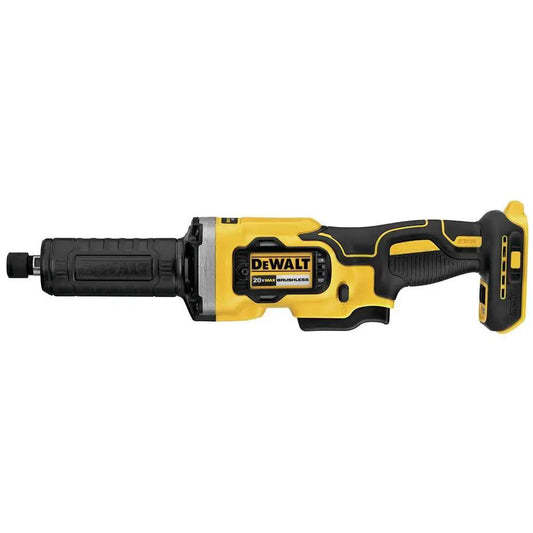 Beast 20V Max Variable Speed Die Grinder With Brushless Motor Up To 25000 RPM LED Nose Light Dual Position Handle Tool Only For Pro Grinding And Sanding In Tight Spaces