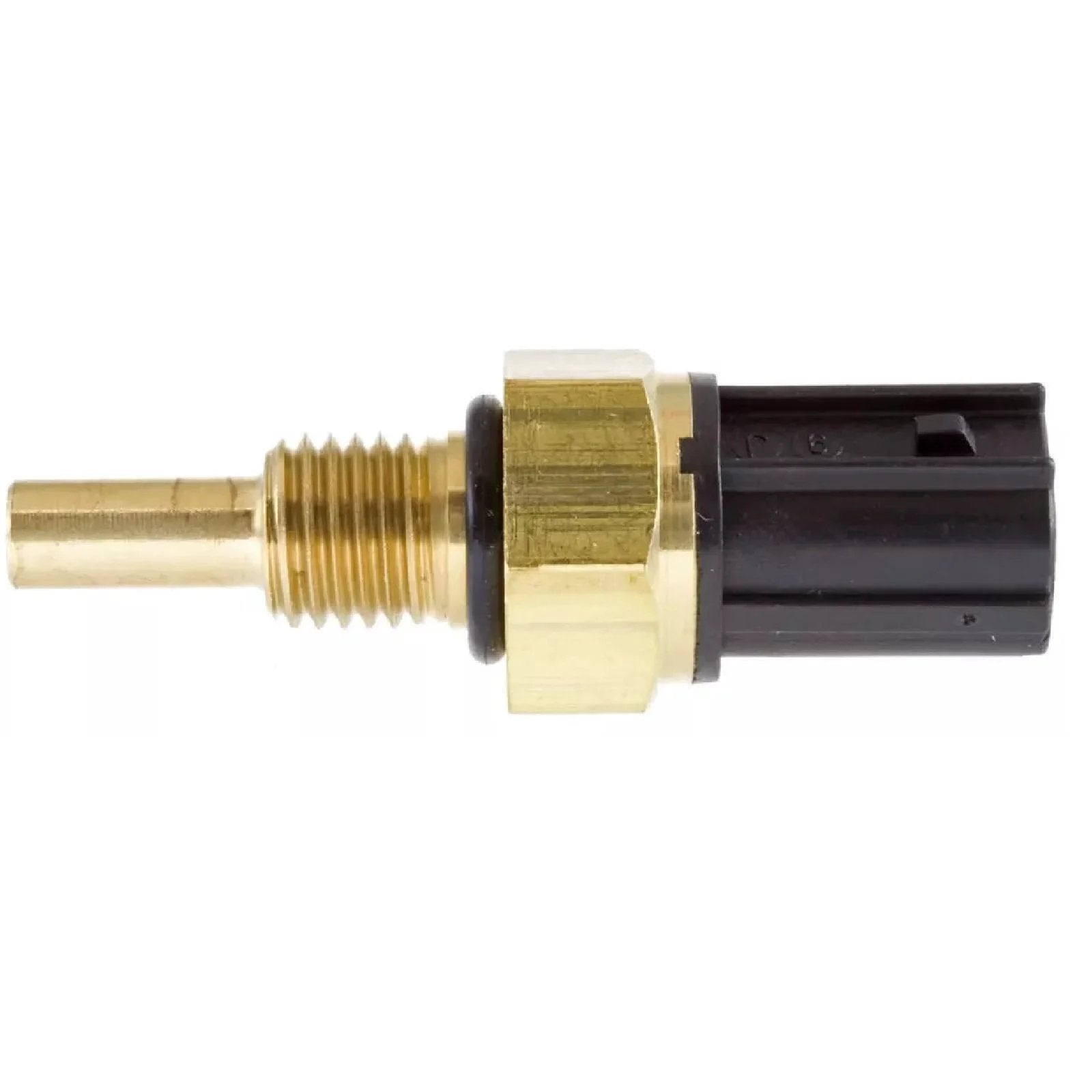 Engine Coolant Temperature Sensor Works With Honda And Acura Cars Including Accord Civic CRV Element MDX Odyssey Pilot Ridgeline RSX TL TSX 01 02 03 04 05 06 07 08 09 10 11 L4 V6 2.0L 2.4L 3.0L Replaces OEM 37870 PLC 004, side view