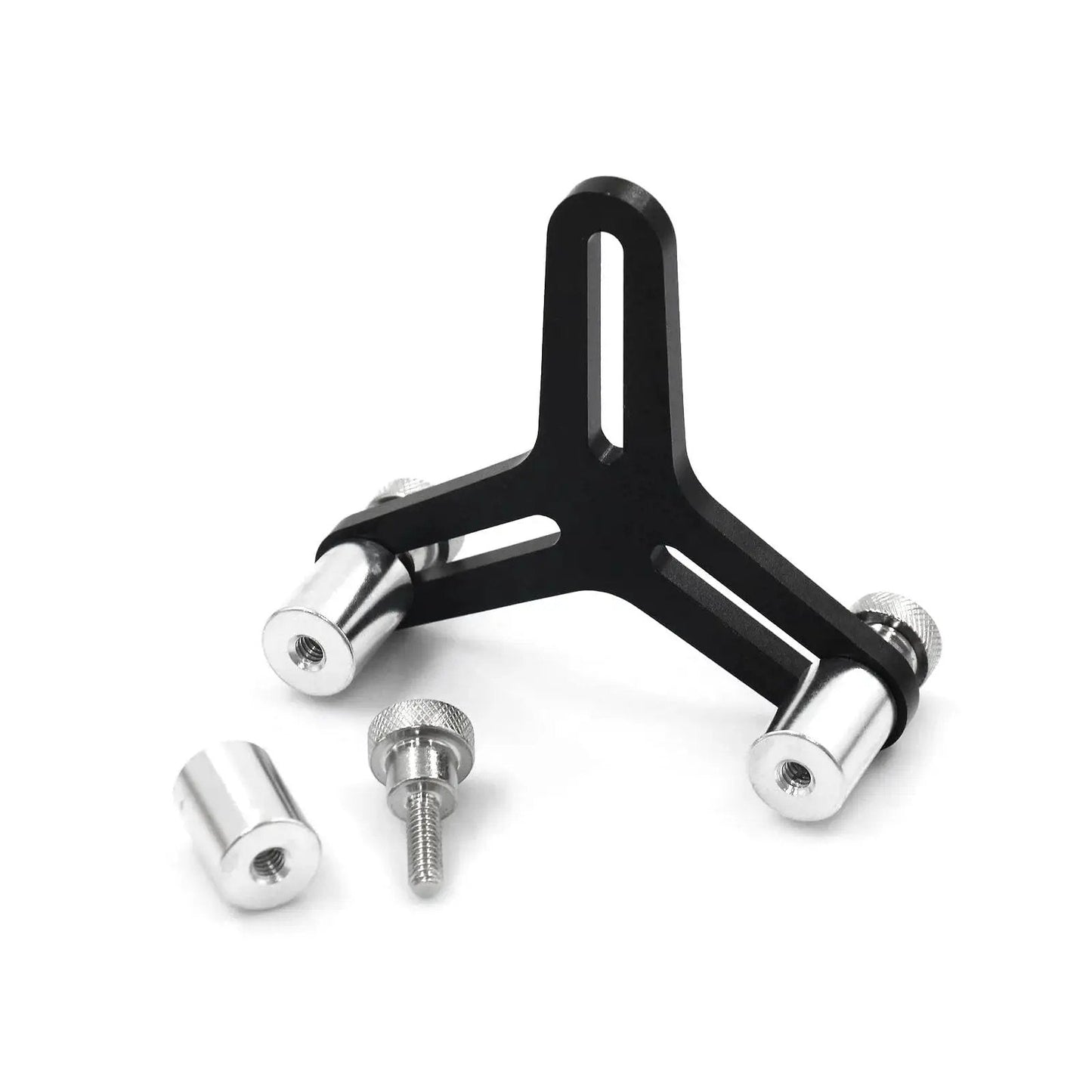 Universal Piston Ring Squaring Tool For End Gap 2 To 5 Inch Bores, Pro Grade Automotive Engine Ring Gap Setter with silver knobs
