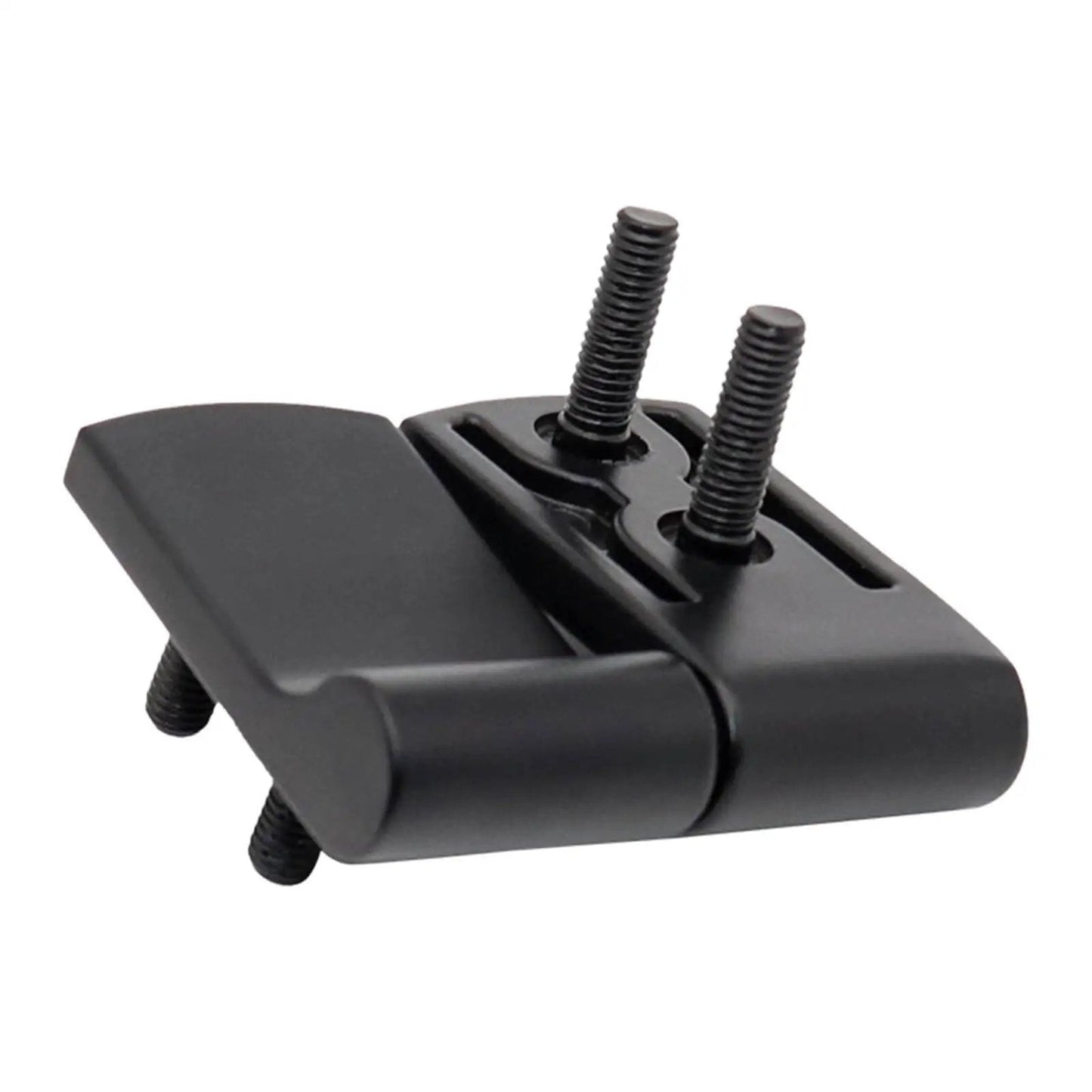 Matte black zinc alloy 360 Degree Torque Hinges With Friction Positioning For Cabinets And Doors Beefy Heavy Duty Industrial Hardware HFK86