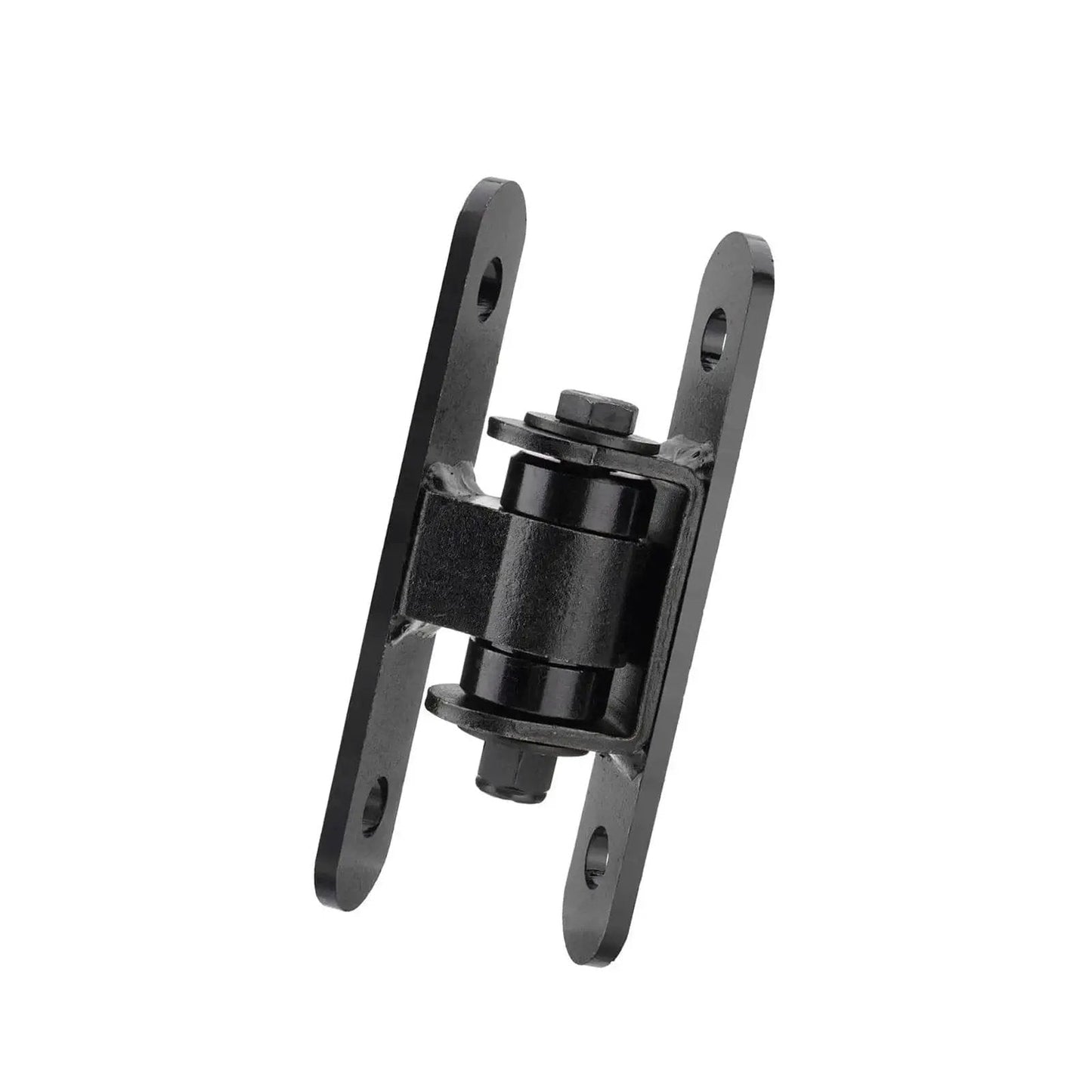 Front view of Beefy Heavy Duty Metal Door Hinges For Exterior Use, Commercial Grade With Large Capacity Load, Sealed Bearing Bolt On Design