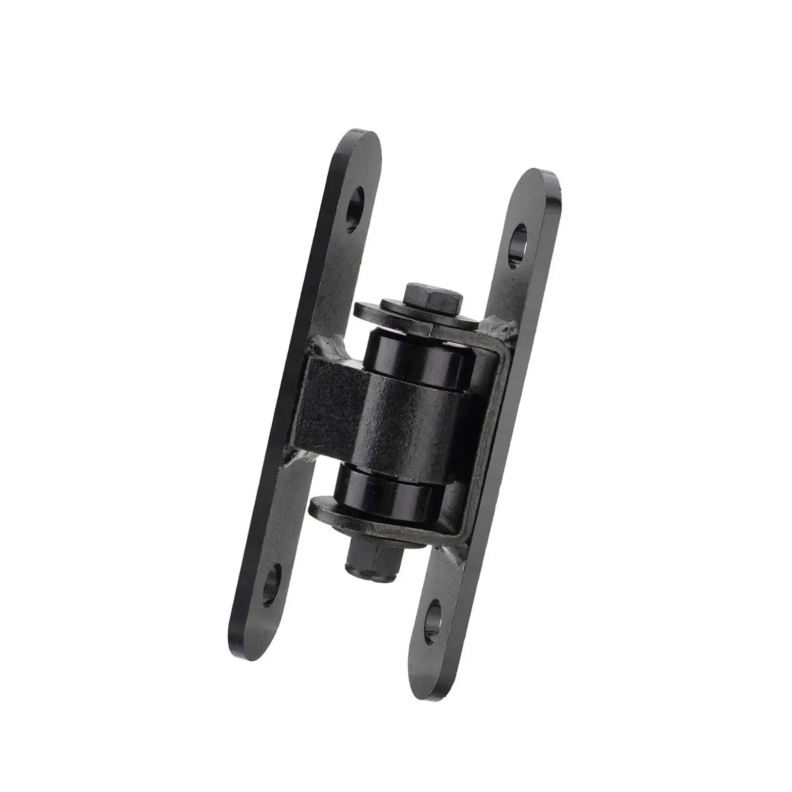 Front view of Beefy Heavy Duty Metal Door Hinges For Exterior Use, Commercial Grade With Large Capacity Load, Sealed Bearing Bolt On Design