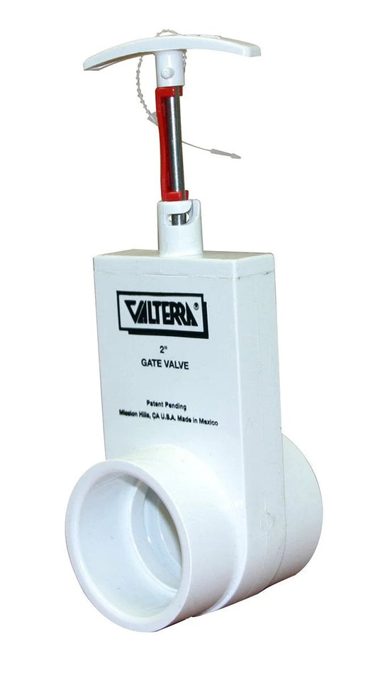 2 Inch PVC Unibody Gate Valve With Gate Keeper Slip On Connections No Fuss Durable Stainless Steel Shafts Locking Handle For Positive Shutoff And Leak Free Operation In Plumbing And Water Control Systems
