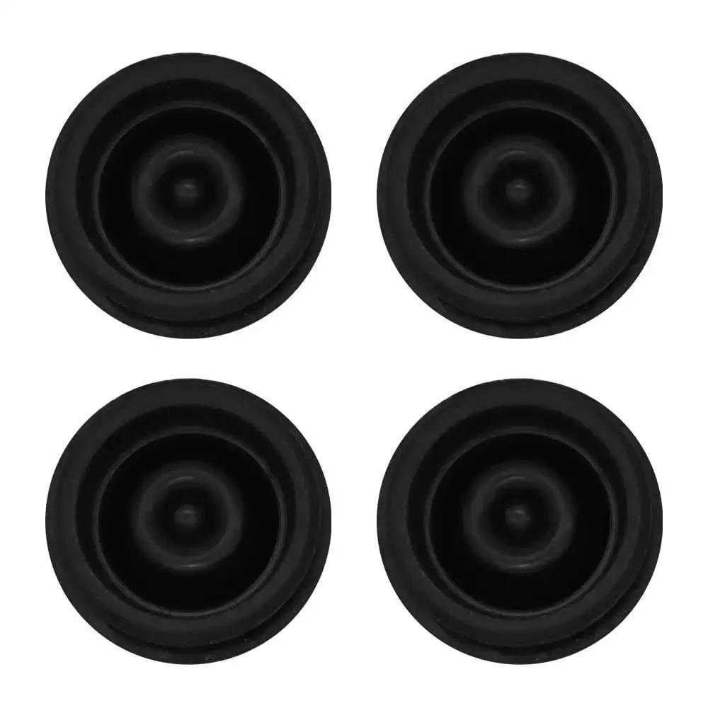 4 Pack Trailer Hub Cap Rubber Plugs For 1.98 Inch Hubs Durable Dust Caps And Grease Plugs For Dexter EZ Lube And Standard Axles