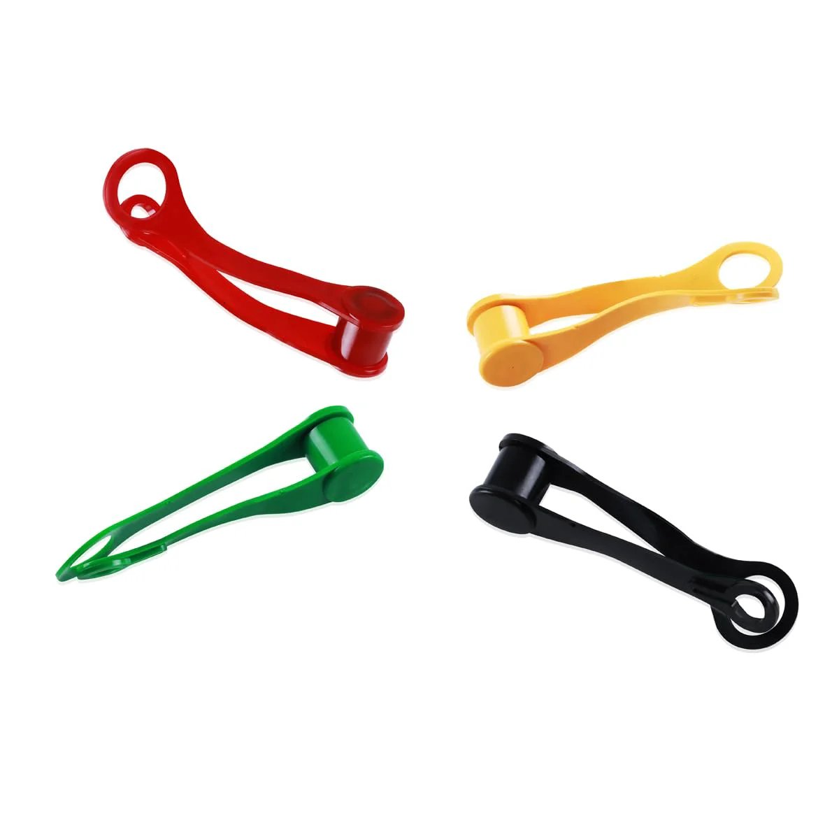 8 Piece Hydraulic Fitting Coupler Protective Covers Set For John Deere Tractors Black Yellow Green Red No Nonsense