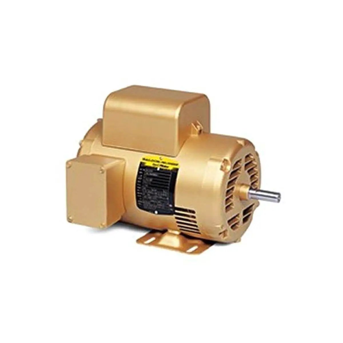 Single 56-Frame Open Drip Proof 3424LC F1 N 1-Phase Motor 0.5 HP 1725 RPM 60 Hz, general-purpose foot mount motor