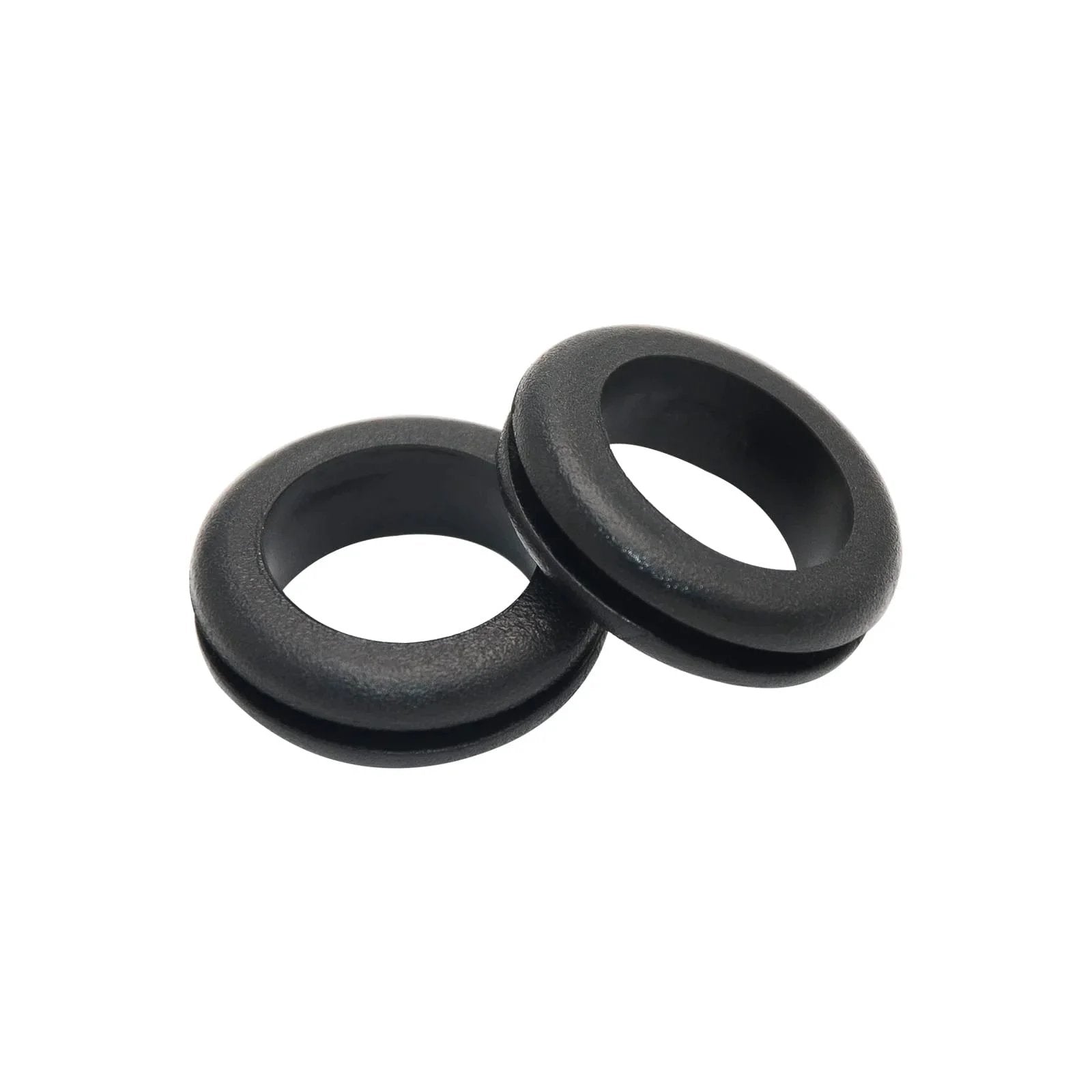 One Inch Outer Diameter Rubber Grommets With Three Quarters Inch Inner Diameter, Twenty Pieces For Wiring Cables Plugs And Automotive Use