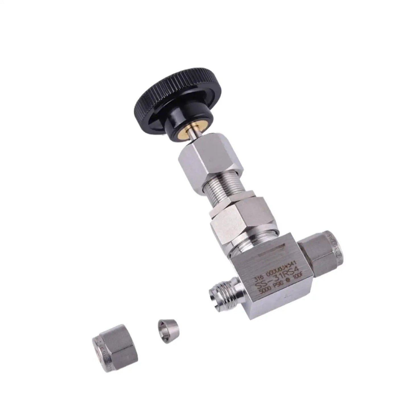 Needle Metering Valve SS-31RS4 High Pressure Card Sleeve Interface Solenoid Valve with components