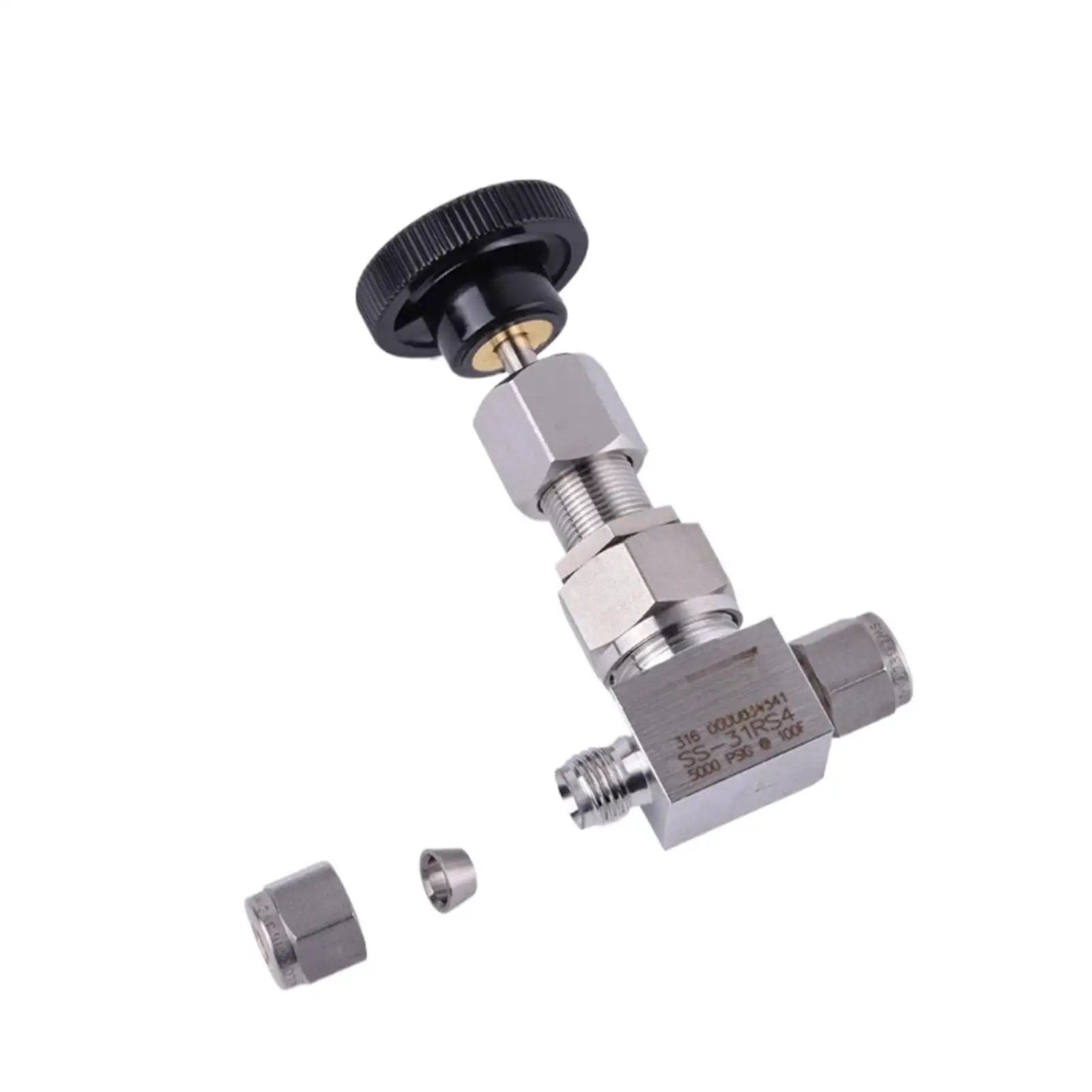 Needle Metering Valve SS-31RS4 High Pressure Card Sleeve Interface Solenoid Valve with components
