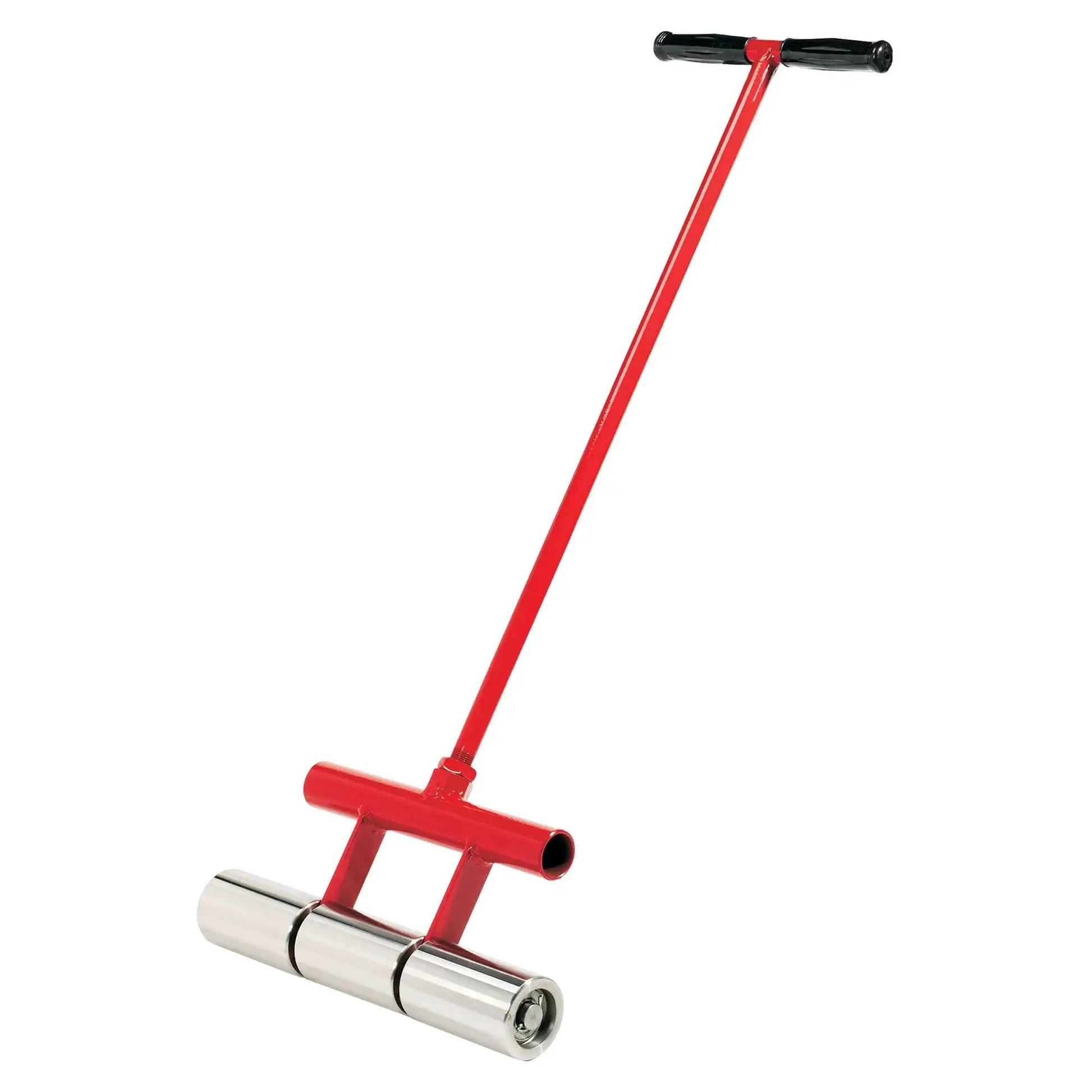 Model 10-935 Lightweight 35-Pound Flooring Roller For Vinyl Linoleum And Carpet With Chrome-Plated Rollers and 30 Inch Handle