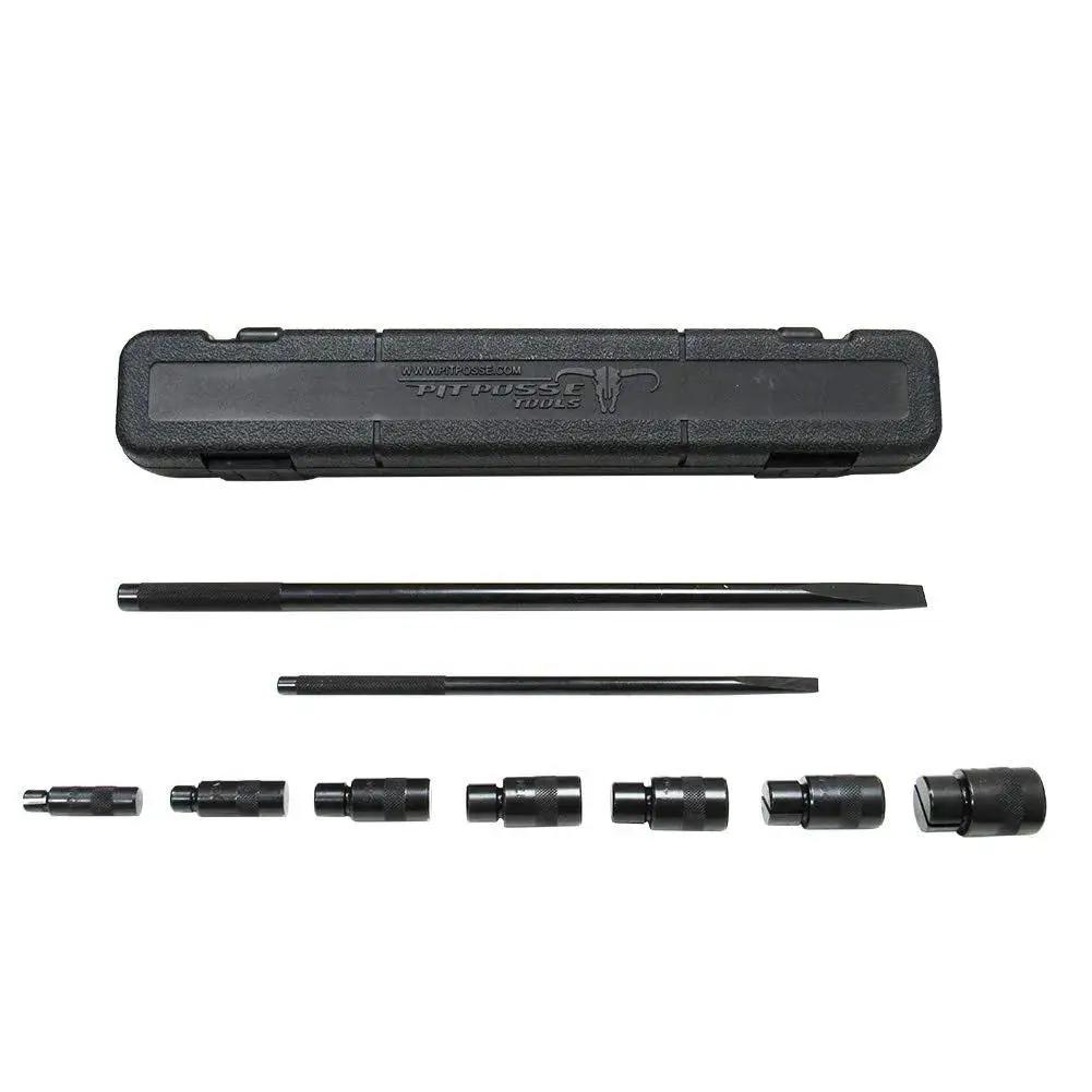 Universal Motorcycle Wheel Bearing Remover Puller Separator Extractor Tool with seven remover heads and case