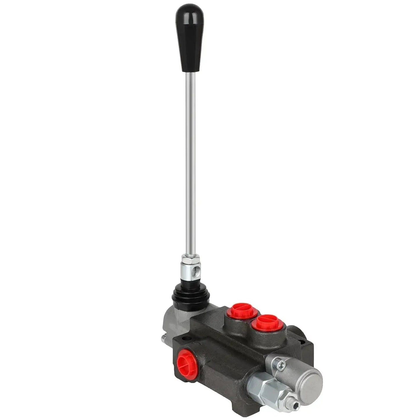Heavy Duty Hydraulic Flow Control Valve With One Spool And 11 GPM Capacity, G One Half Inch Ports, Adjustable Relief, front view
