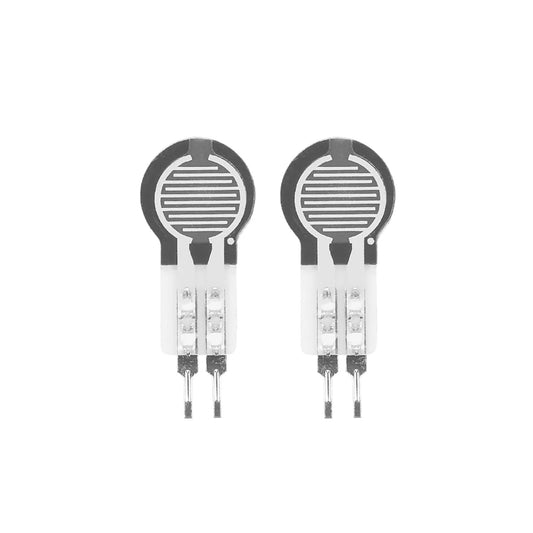 2 Pack Force Sensitive Resistor FSR Pressure Pad Sensor 20g To 2kg Range Thin Film Resistance Type Touch Sensor For Switches Smart Electronics And Robots Dope For DIY Prototyping And Education