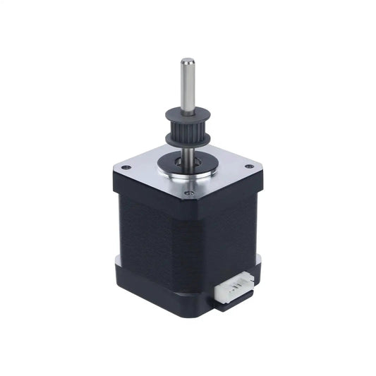 Replacement Y Axis Motor For K1 Max 3D Printer Original Nema 17 42mm 48mm 20 Tooth Wheel Bearing 1.8 Degree 1.8A Without Connecting Wire Not For K1C K1 K2P FYSETC High Torque Stepper Motor For FDM 3D Printing