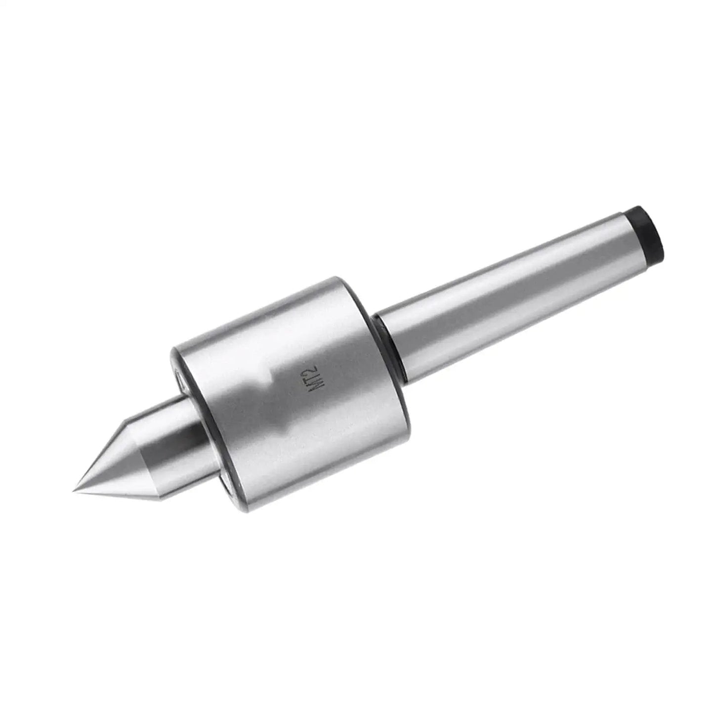 MT2 Morse Taper Live Center for Wood Lathe Heavy Duty Tailstock Live Center with 60 Degree Point T10 Steel Cone Triple Bearing