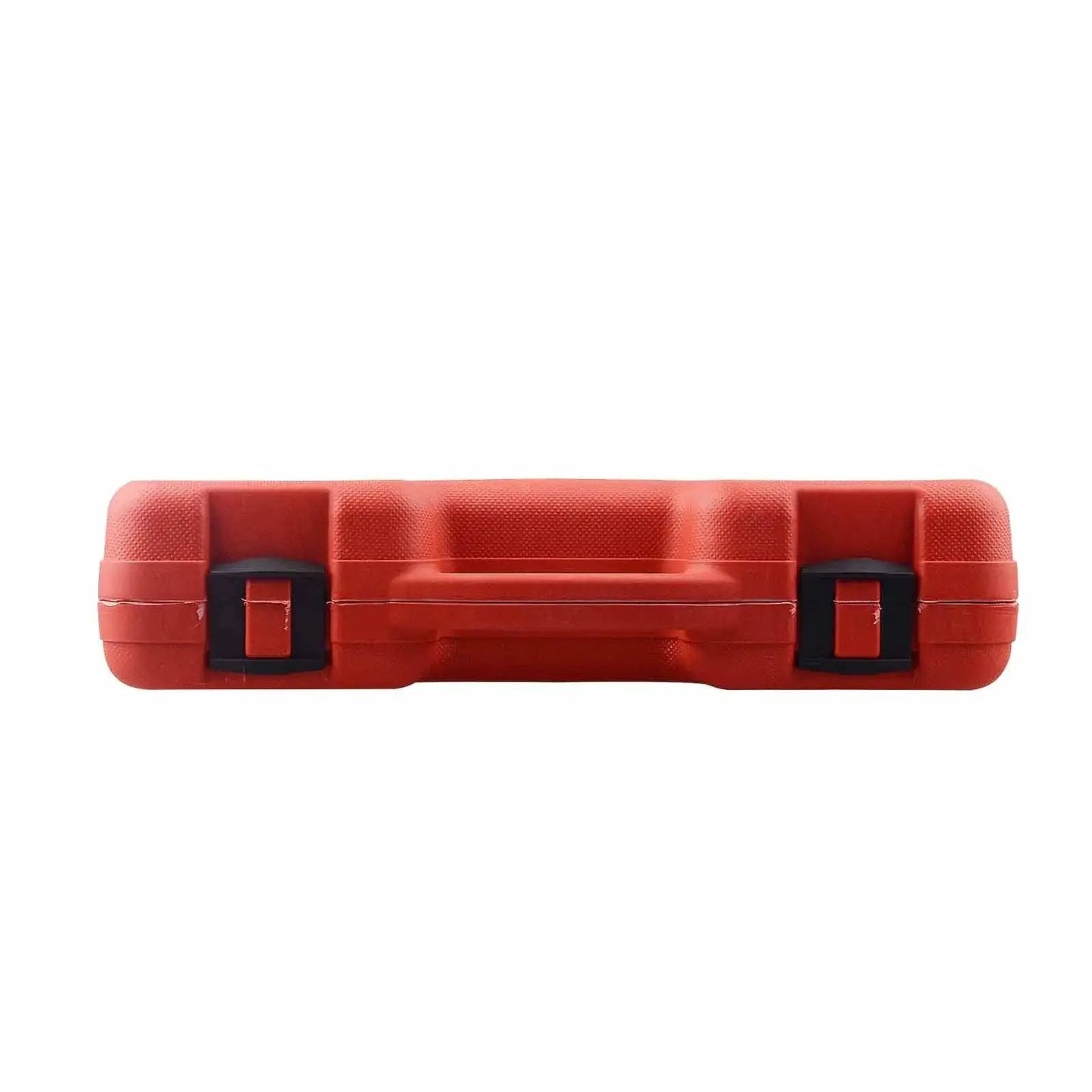 Red carrying case for Front Wheel Drive Bearing Removal Tool Set With Press Kit And Adapters For On Vehicle Bearing Replacement, closed view