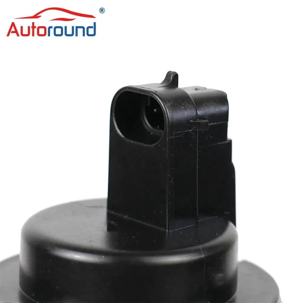 Close-up of black ABS sensor on Pair Rear Wheel Hub & Bearing Assembly 512003 for Buick, Cadillac, Olds, Pontiac with ABS feature