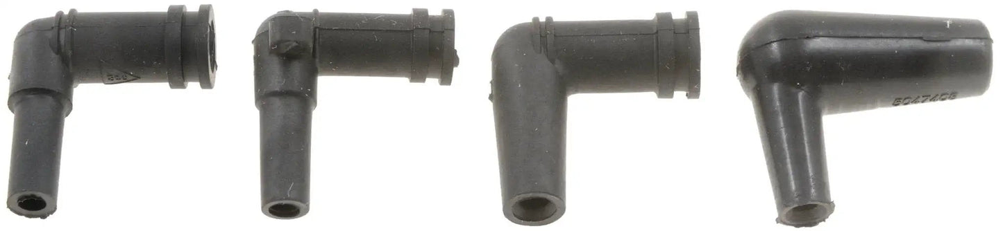 Universal Vacuum Tubing Connector Set 4 Piece Assortment Includes Straight T Y F And L Elbow Fittings In Durable Plastic Or Heat Resistant PVC