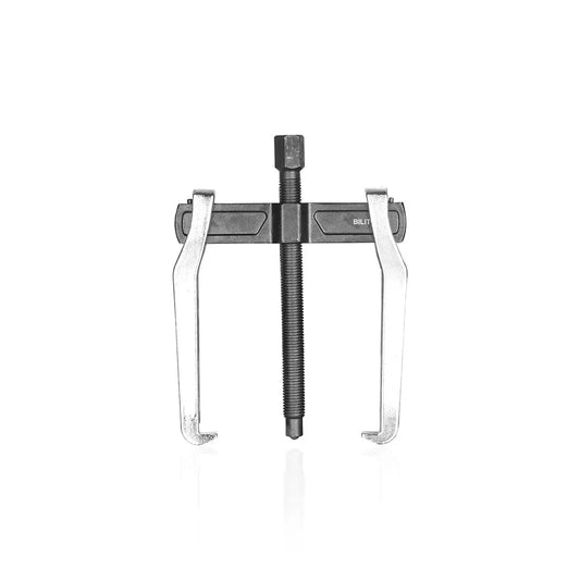 Front view of 6 Inch 2 Jaw Gear Puller for internal and external removal of pulleys, bearings, gears, and flywheels, made from heat-treated CRV steel.