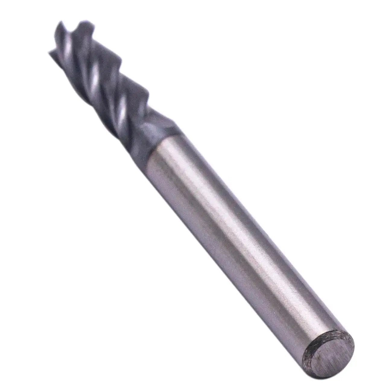 Heavy Duty 5 Piece Solid Carbide End Mills Set AlTiN Coated Square End Mills 4 Flute 30 Degree Helix 3 16th Inch Cutting Diameter 3 16th Inch Shank