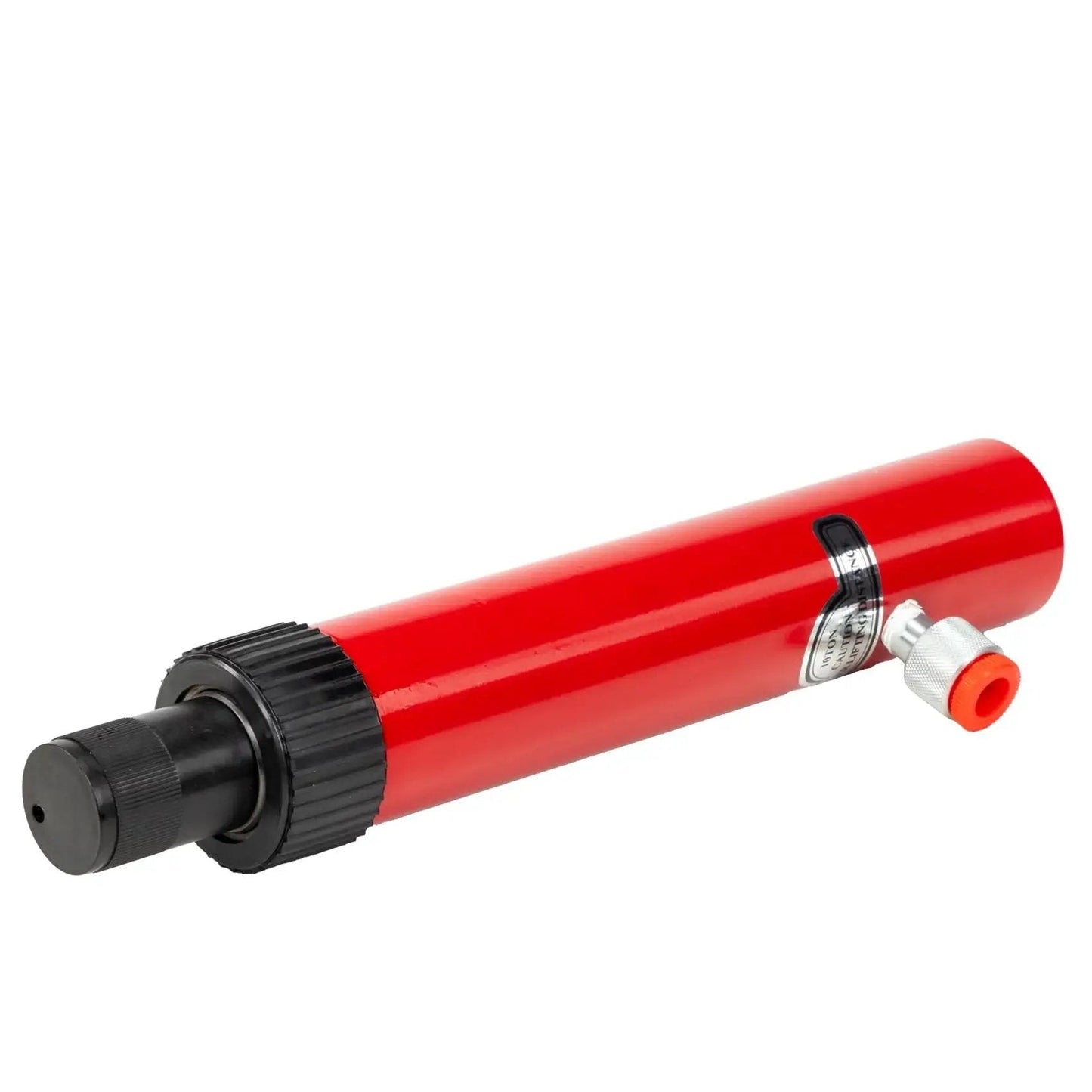 Red 10 Ton Hydraulic Floor Jack Pump Portable Ram For Auto Body And Frame Repair, horizontal view