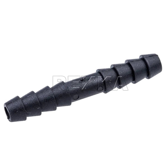 20 Pack Nylon Straight Vacuum Hose Connector 3/16 Inch By 3/16 Inch Barbed Black Nylon Fittings For Vacuum Lines, Straight Connectors, Durable Leak Proof Quick Connect