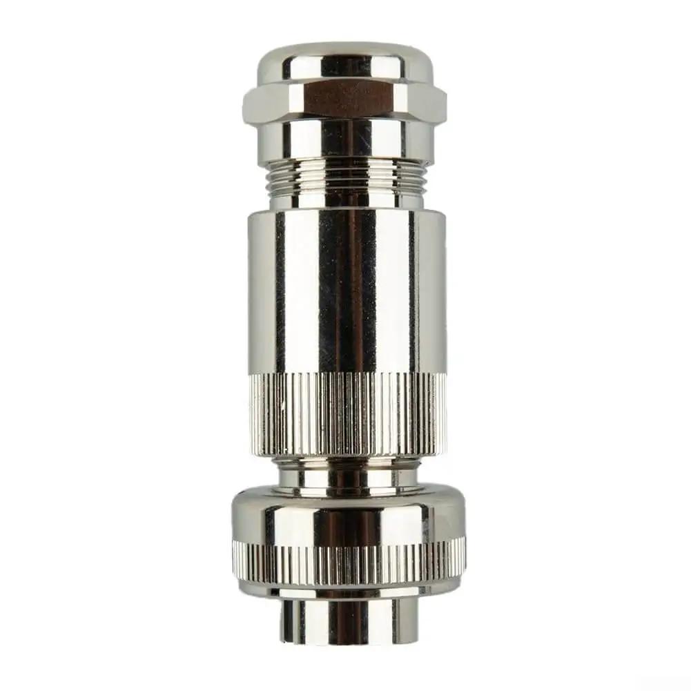 Single All-Metal Female Proportional Valve Connector 7-Pin IP67 CE RoHS Compliant, showing rugged housing for hydraulic and servo systems