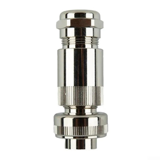 Single All-Metal Female Proportional Valve Connector 7-Pin IP67 CE RoHS Compliant, showing rugged housing for hydraulic and servo systems