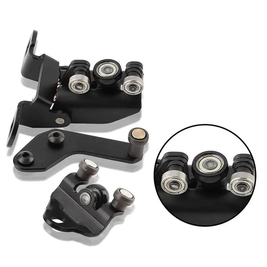 Door Roller Set, 3 Pcs, Compatible With Transit From 2000 To 2013, AC11 V268K35 Sliding Door Hardware For Car Van