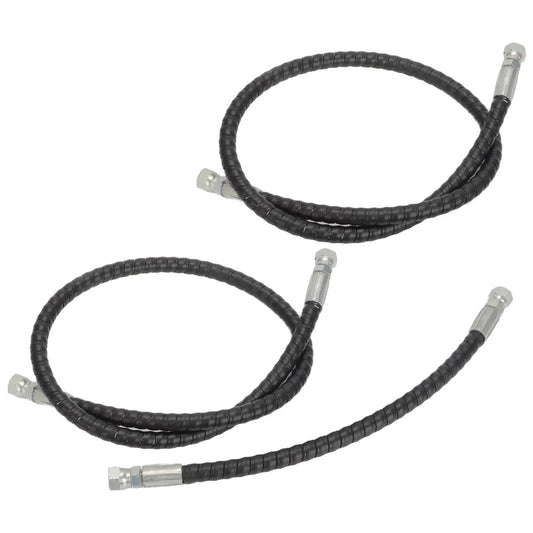 Heavy Duty Snow Plow Hydraulic Hose Set Replacement For Western 56616 56617 And Fisher 56591 56592 shown in cold-resistant two-wire construction.