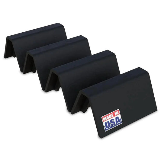 Rooftop Pipe Support CTL 6 Inch Heavy Duty Pipe Cradle And Conduit Support 250 Lb Capacity Cut To Length Install 4 Pack USA Made