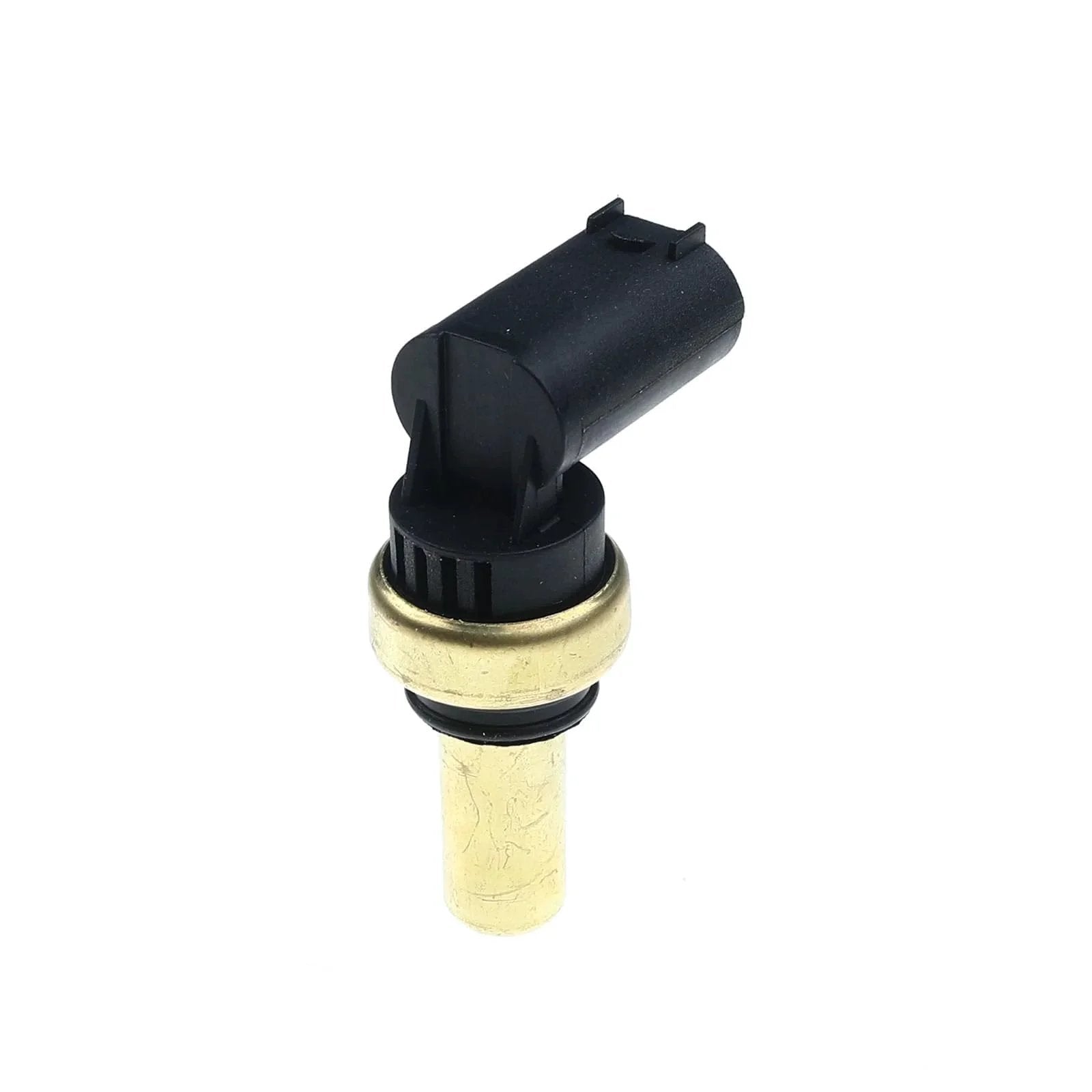 Direct Fit Drop In Coolant Temperature Sensor For Buick LaCrosse Regal Cadillac ATS CTS XTS Chevrolet Blazer Camaro Equinox Malibu Colorado Traverse GMC Acadia Canyon Terrain 2013 2020 Replacement OEM APremium, black and brass sensor