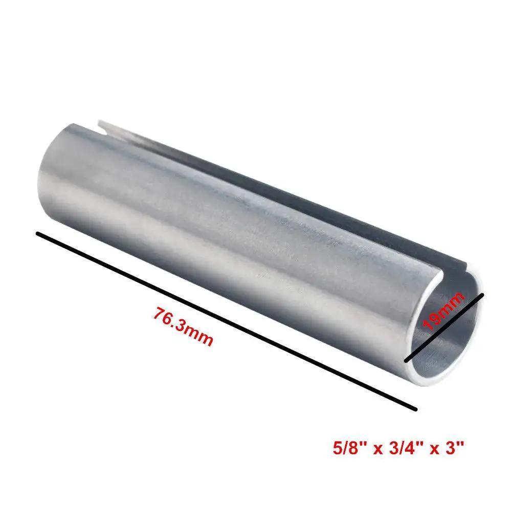 Shaft Sleeve Adapter For Five Eighth Inch To Three Quarters Inch Shaft, CNC Machined Steel Bore Reducer, side view with dimensions