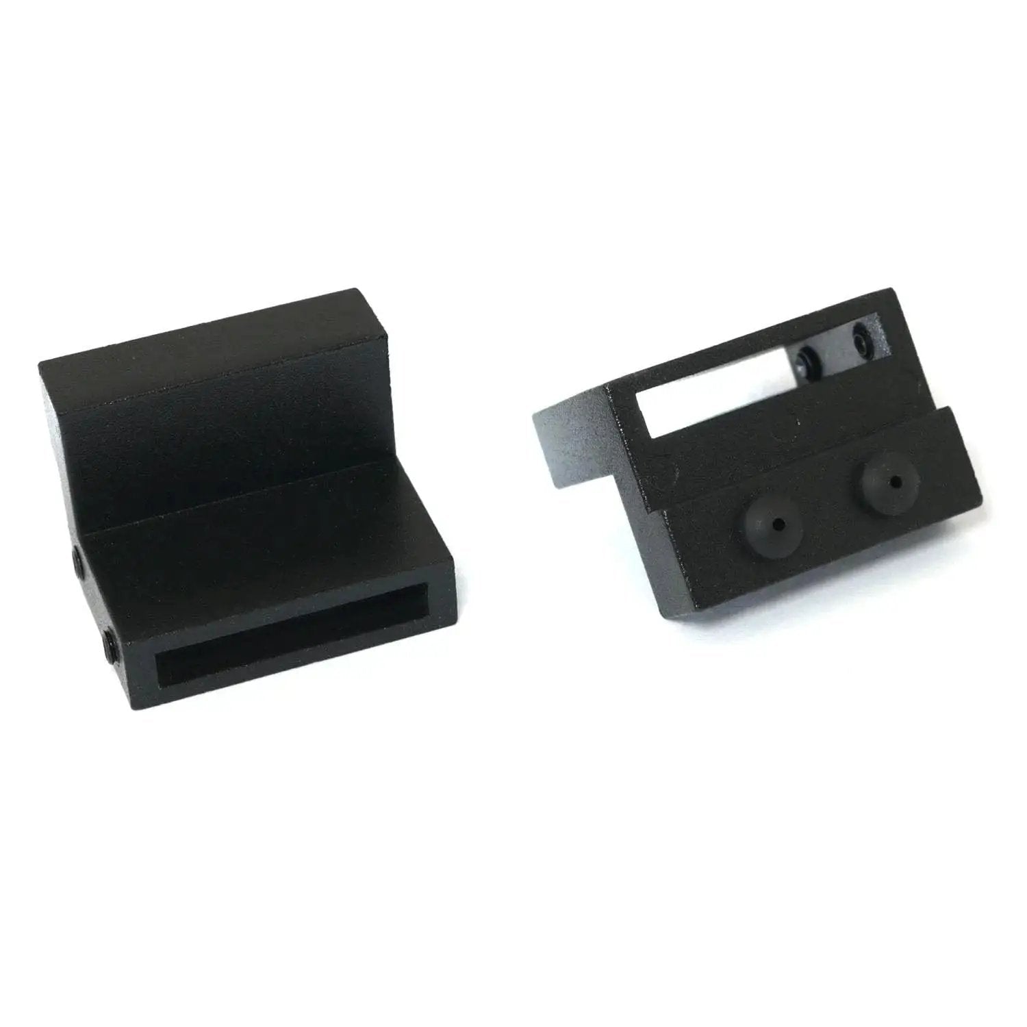 2 Pieces Barn Door Limiter Stop With Wrench Hardware Accessories Pulley Guides Aluminum Track Limiters for sliding doors