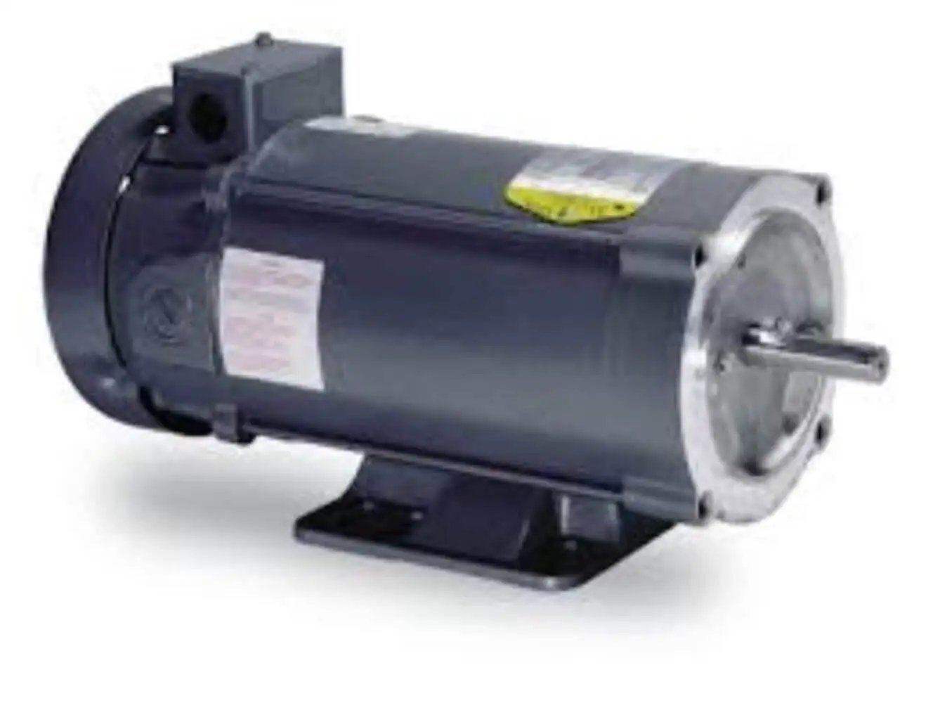 CDP3445 single unit 1 HP DC motor, 1750 RPM, 56C TEFC frame, 90V armature & field, F1 mount, RG base, 6203 bearings, ceramic