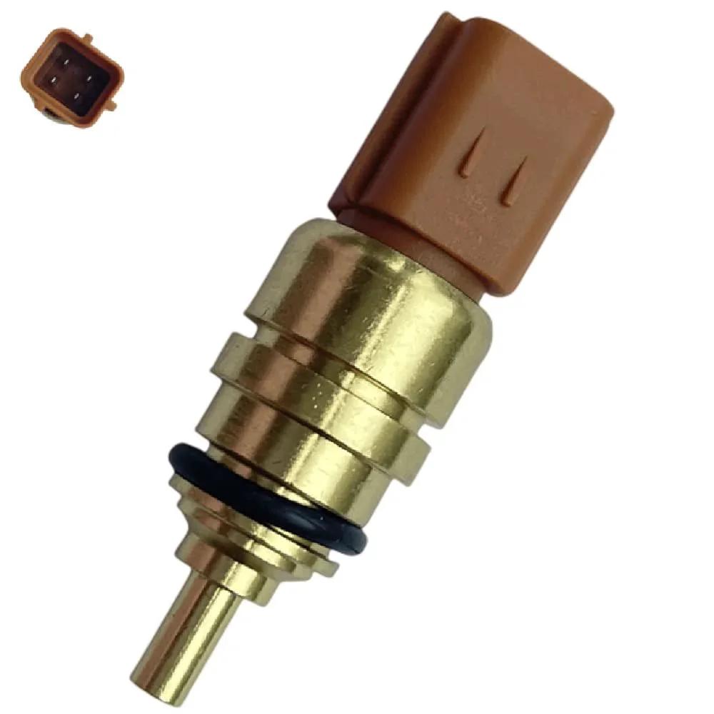 Direct Fit Coolant Temperature Sensor For Hyundai And Kia Vehicles Including Santa Fe Sorento Sportage Tucson Sonata Optima 2008 2017 And 2011 2017 Models Plug And Play OEM Compatible 39220 38010 3922038010 TX191 1 Year Warranty shown with connector