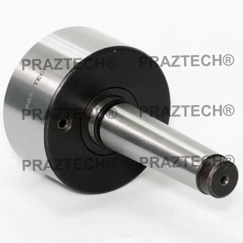 Lathe Revolving Live Center Bull Nose MT3 Morse Taper Shank For Pipe And Tube Workholds Heavy Duty Multi Bearing Design Front View