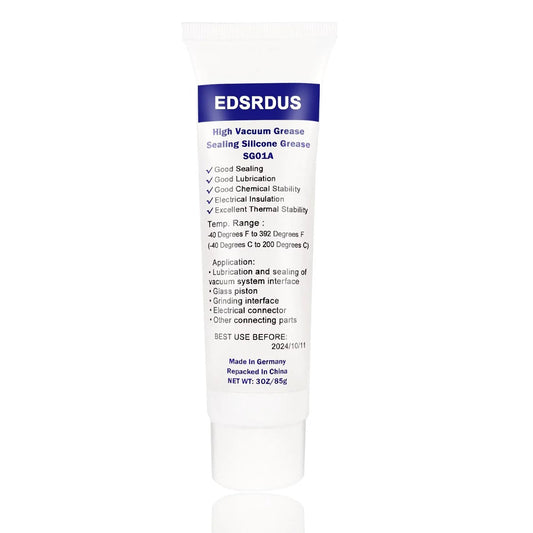Tube of High Vacuum Grease SG01A Thickened Silicone Sealing Lubricant For Vacuum Pumps And Electrical Insulation