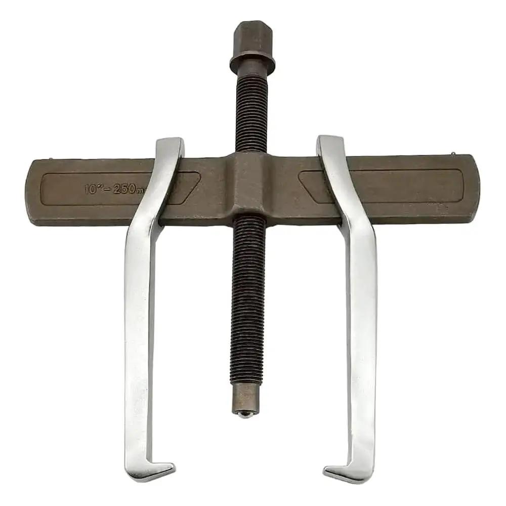 10 Inch Two Jaw Gear Puller For Removal Of Pulleys, Flywheels And Bearings, Two Claw Puller Made From Forged Chrome Vanadium Steel