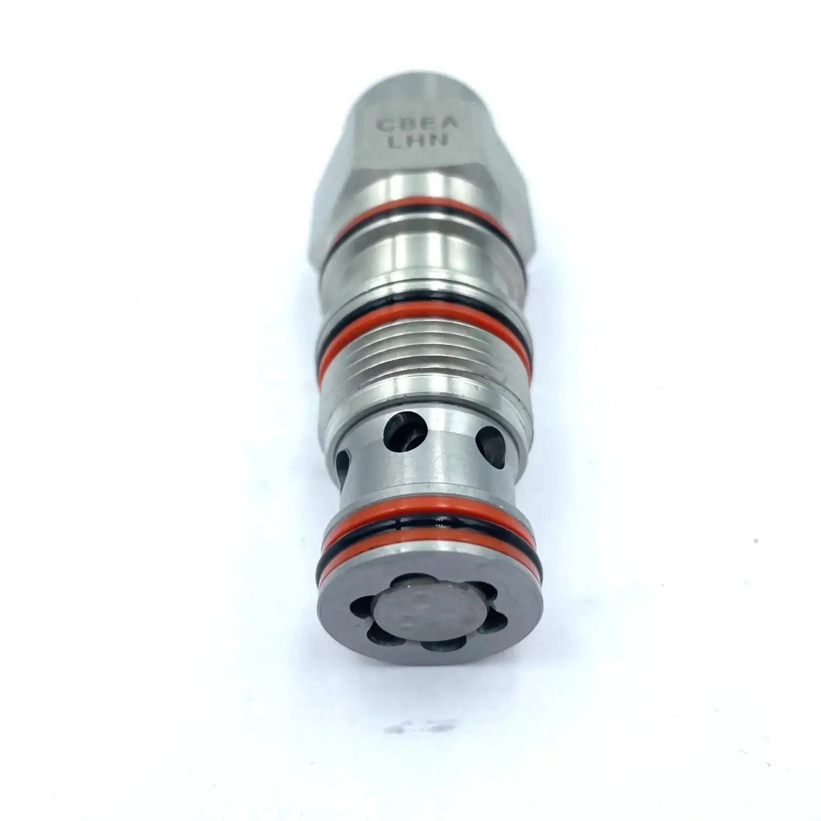Hydraulic Threaded Cartridge Valve CBEA LHN Balance And Reversing Pressure Valve With Solenoid Control front view