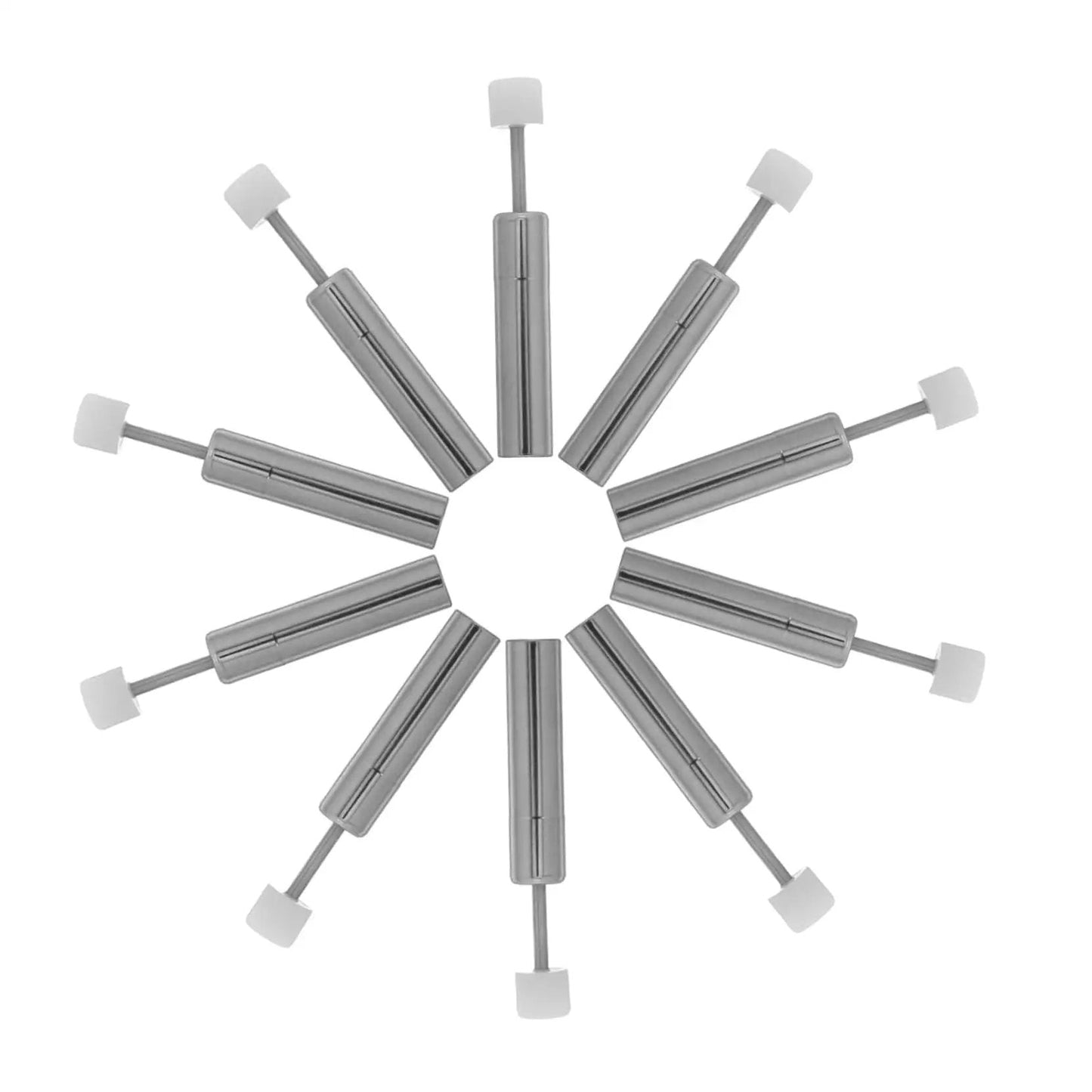 10 Pcs Soft Close Cabinet Dampers Kit For Quiet Smooth No Slam Closing Hydraulic Silent Buffer for kitchen and furniture