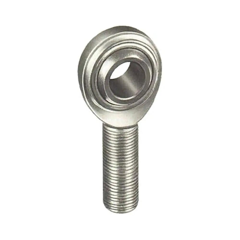 VCAB Economy Series Spherical Rod End Five Eighths Inch Bore Left Hand Male Thread With PTFE Liner Steel Zinc Oxide Finish
