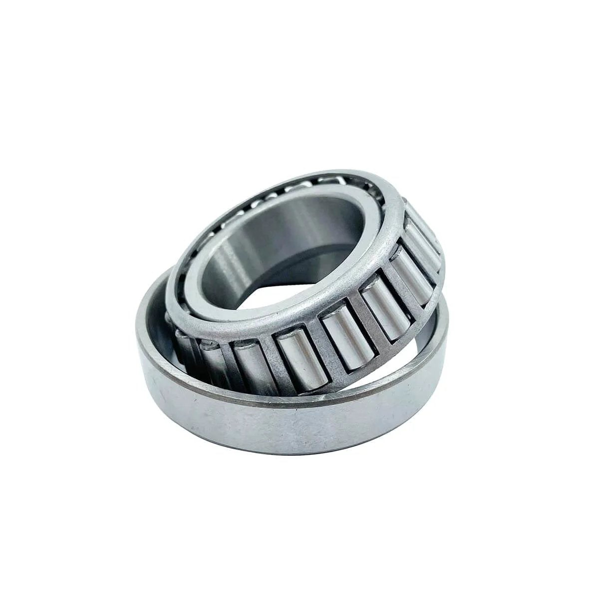 Tapered Roller Bearing LM67048 LM67010 1-1/4''for 5000-6000 Axles, Set of 4, showing cone and race components