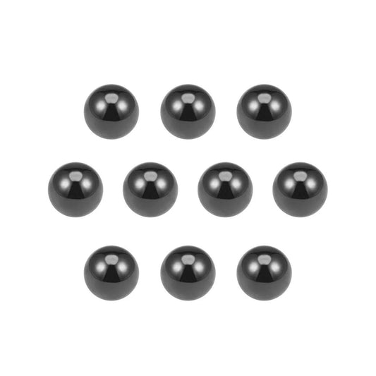4mm Ceramic Bearing Balls Si3N4 Silicon Nitride G5 Precision 10 Piece Set Self Lubricating High Hardness Wear Resistance Pro Grade Corrosion Resistant Lightweight Bearings